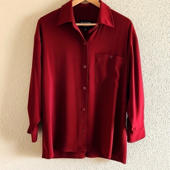 𝅺vintage Emanuel Ungaro Shirt - Picture 1 of 6